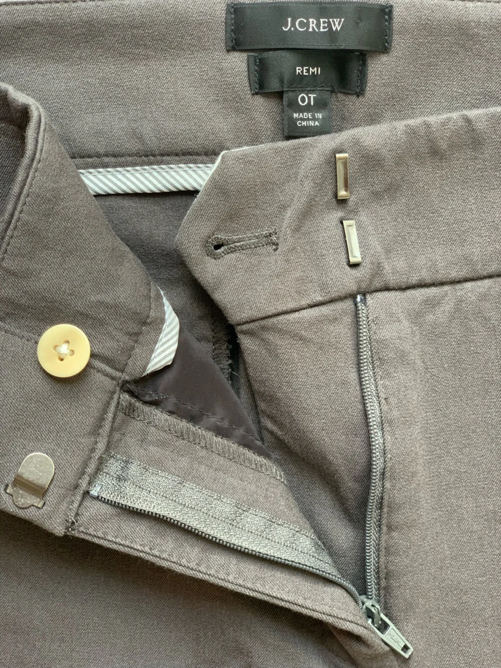 J. Crew Charcoal Gray Dress Pants